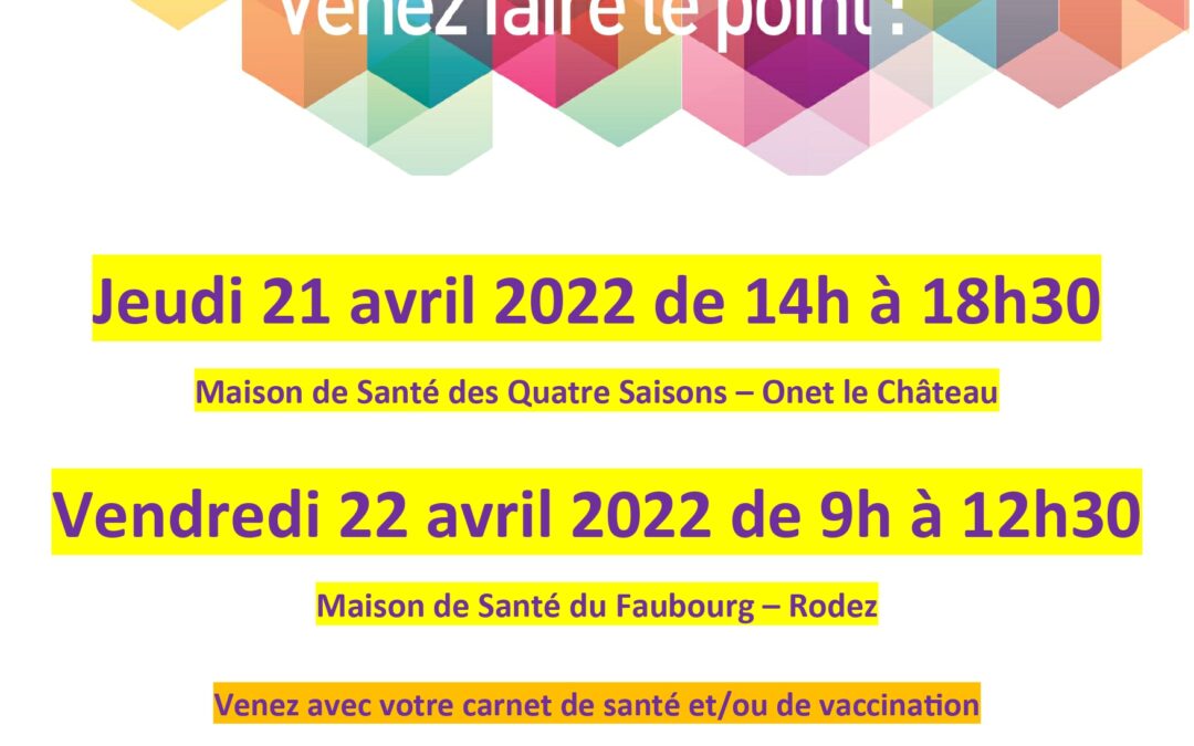 Vaccination : Êtes-vous à jour ?