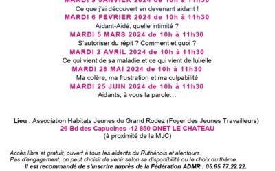 Café des aidants 2024