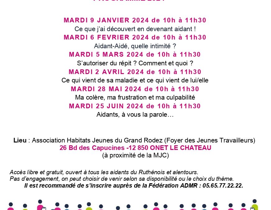 Café des aidants 2024